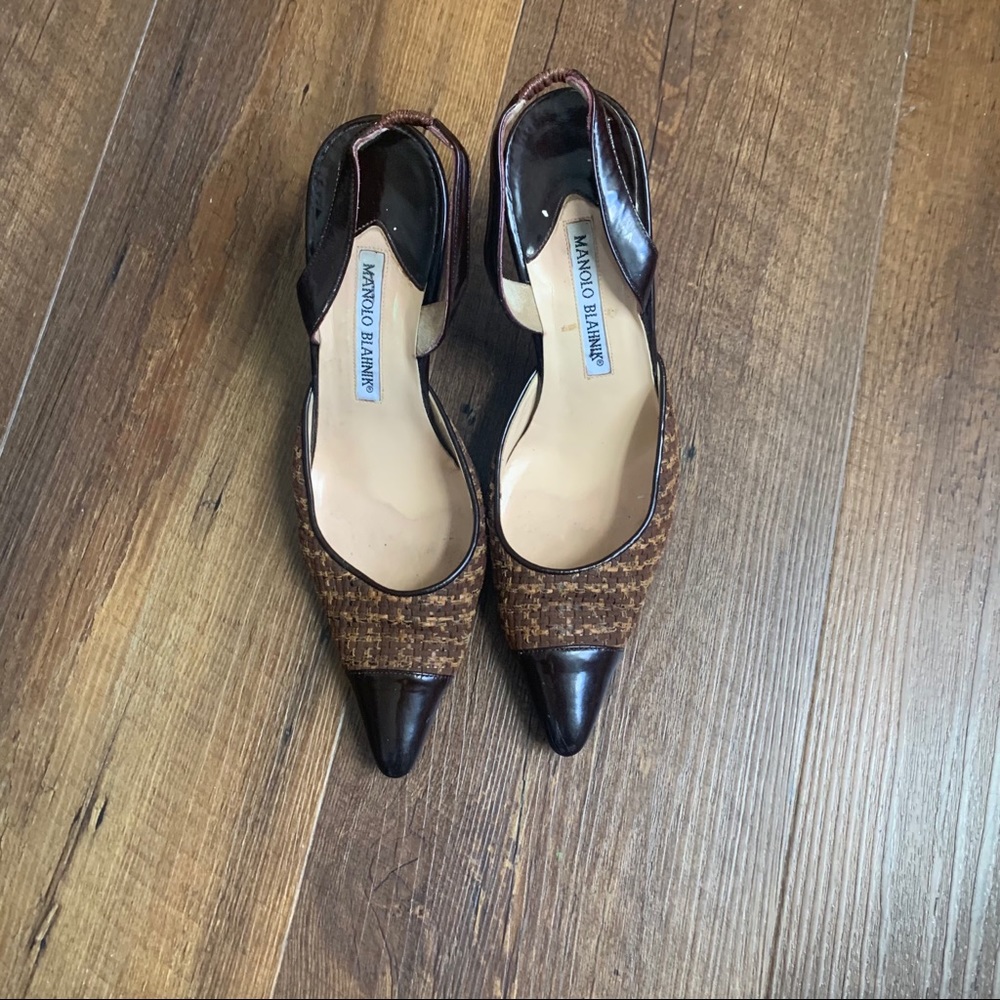 Tweed Manolo Blahnik